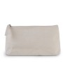 KIMOOD Trousse de toilette en coton naturel personnalisable