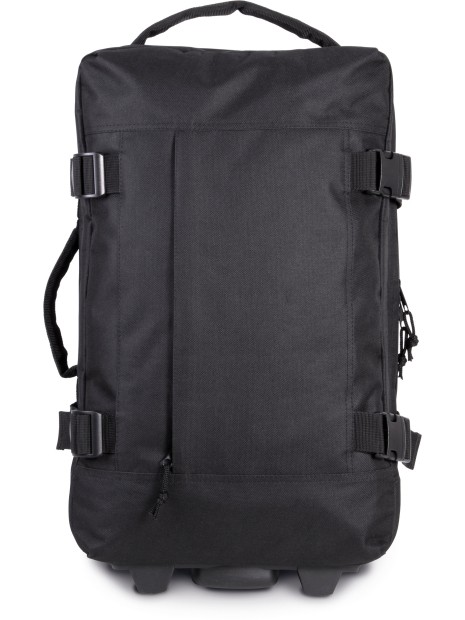 KIMOOD Sac trolley cabine noir personnalisable