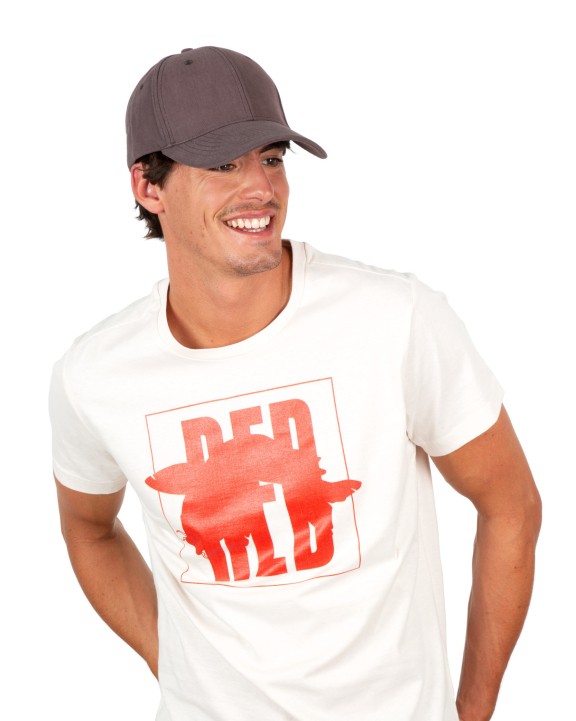 Casquette personnalisable K-UP Casquette 6 panneaux en coton bio