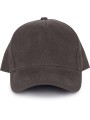 K-UP Casquette 5 panneaux en coton bio shale grey personnalisable