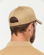 WK. DESIGNED TO WORK 6-Panel-Cap mit Kontrast-Sandwichschirm OEKO-TEX® STANDARD 100 Kappe personalisierbar