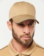 WK. DESIGNED TO WORK 6-Panel-Cap mit Kontrast-Sandwichschirm OEKO-TEX® STANDARD 100 Kappe personalisierbar