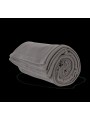 K-UP Plaid en polaire gris acier personnalisable