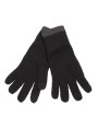 K-UP Gants compatibles écran tactile noir/gris foncé personnalisable