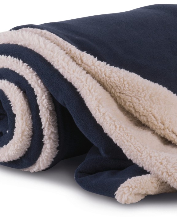 K-UP Sherpa-Decke Plaid personalisierbar
