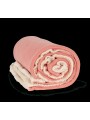 K-UP Plaid sherpa praline rose personnalisable