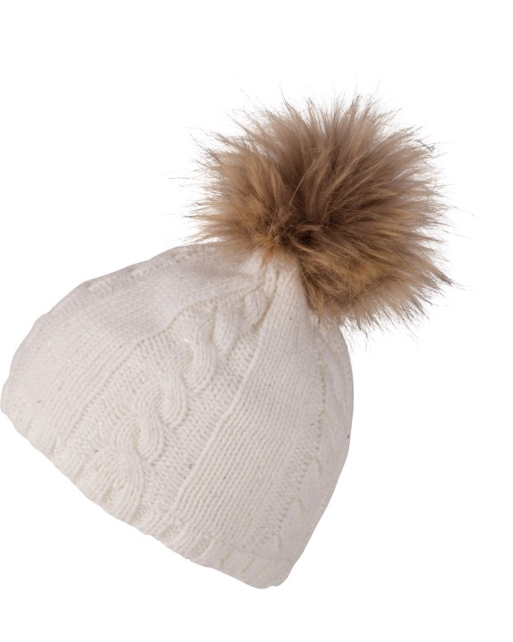 Bonnet, Écharpe & Gant personnalisable K-UP Bonnet à pompon