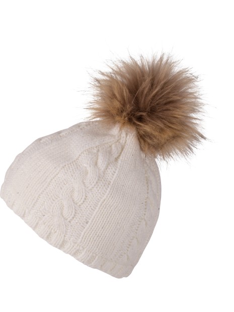 K-UP Bonnet à pompon  personnalisable