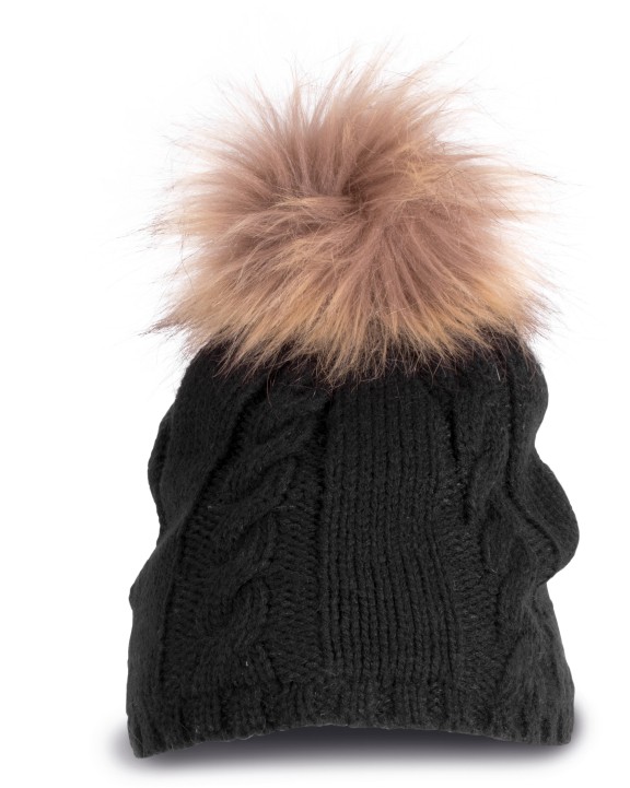 Bonnet, Écharpe & Gant personnalisable K-UP Bonnet à pompon