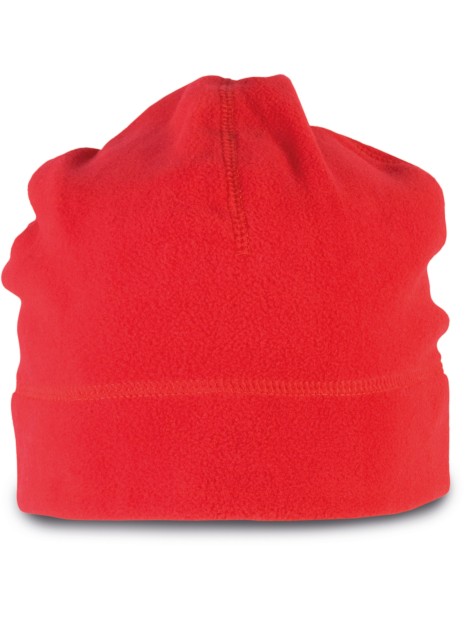 K-UP Bonnet polaire rouge personnalisable