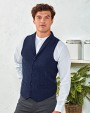 Jas PREMIER Men's herringbone waistcoat voor bedrukking &amp; borduring
