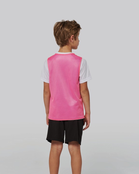 PROACT Beidseitig tragbares Multisport-Leibchen für Kinder T-Shirt personalisierbar