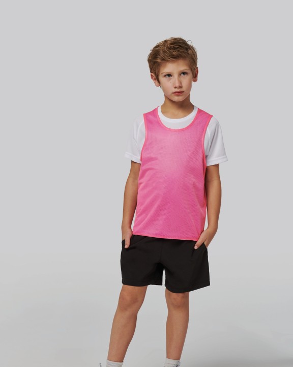 PROACT Beidseitig tragbares Multisport-Leibchen für Kinder T-Shirt personalisierbar