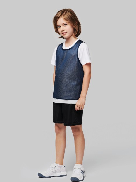 Gilets de sécurité à personnaliser PROACT Chasuble réversible multisports enfant 