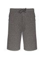 PROACT Bermuda molleton multisports unisexe grey heather personnalisable