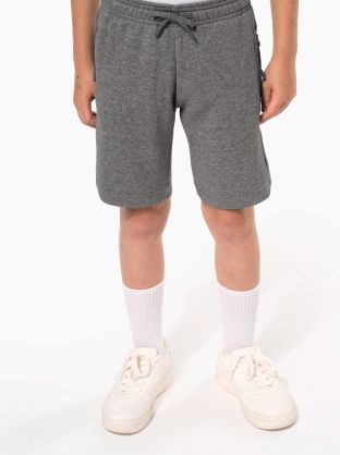 Bermuda molleton multisports enfant