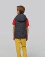 PROACT Bodywarmer mit Kapuze für Kinder Jacke personalisierbar