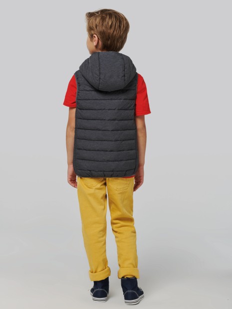 Vestes à personnaliser PROACT Bodywarmer à capuche enfant 