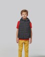 PROACT Bodywarmer mit Kapuze für Kinder Jacke personalisierbar