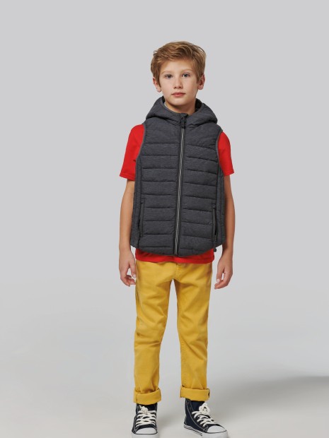 Vestes à personnaliser PROACT Bodywarmer à capuche enfant 