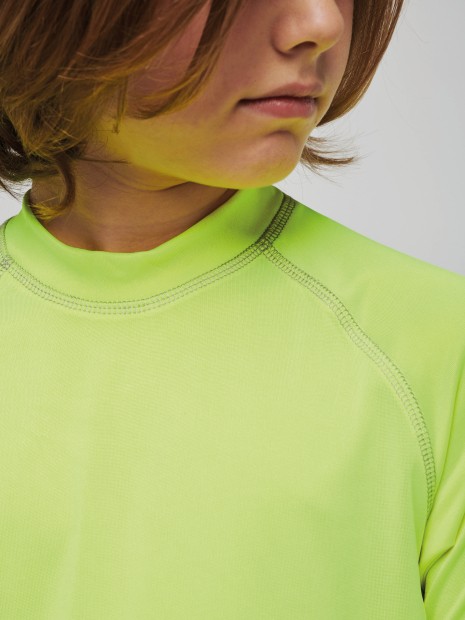 T-Shirts à personnaliser PROACT T-shirt technique à manches courtes avec protection anti-UV enfant 