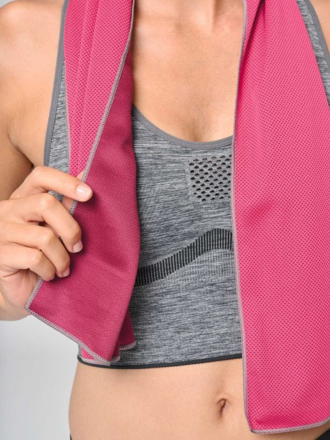 Produits éponges à personnaliser PROACT Serviette sport rafraîchissante - 100 cm x 30 cm 