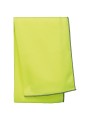 PROACT Serviette sport rafraîchissante - 100 cm x 30 cm fluorescent yellow personnalisable