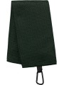 PROACT Serviette de golf nid d'abeille - 50 x 40 cm forest green personnalisable