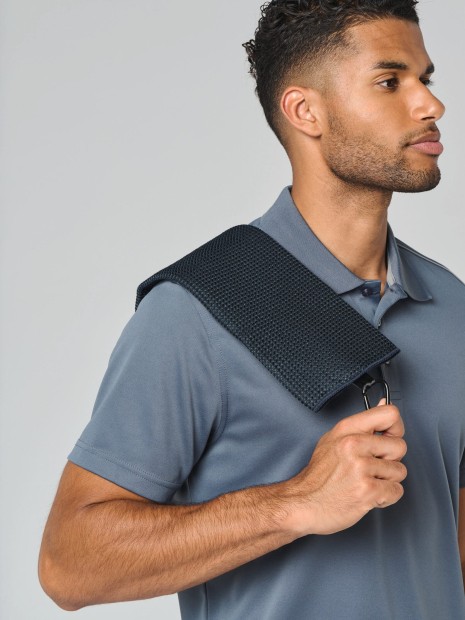 Produits éponges à personnaliser PROACT Serviette de golf nid d'abeille - 50 x 40 cm 