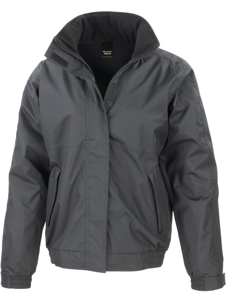 RESULT Veste Channel noir personnalisable