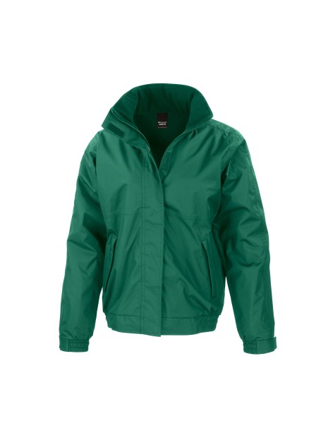 RESULT Veste Channel vert bouteille personnalisable