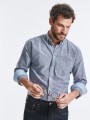 Chemises à personnaliser RUSSELL Chemise Oxford lavée manches longues 