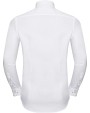 RUSSELL Long sleeve herringbone shirt Hemd personalisierbar