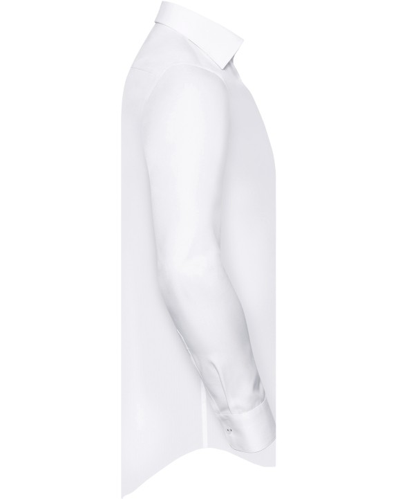 RUSSELL Long sleeve herringbone shirt Hemd personalisierbar