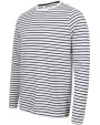 T-shirt personnalisable SKINNIFIT T-shirt rayé manches longues