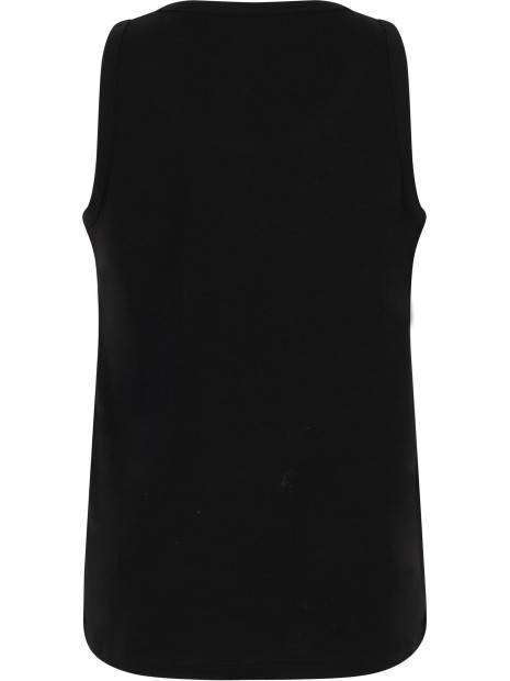 SKINNIFIT Débardeur stretch enfant noir personnalisable