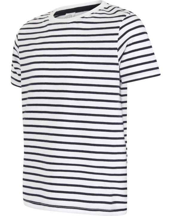 SKINNIFIT Gestreiftes kinder-t-shirt T-Shirt personalisierbar