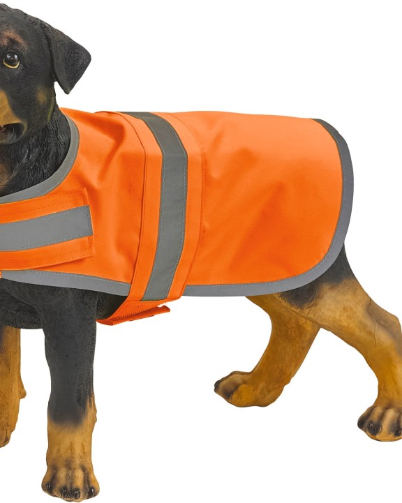 YOKO YOKO Hundeweste in Warnfarbe Accessoire personalisierbar