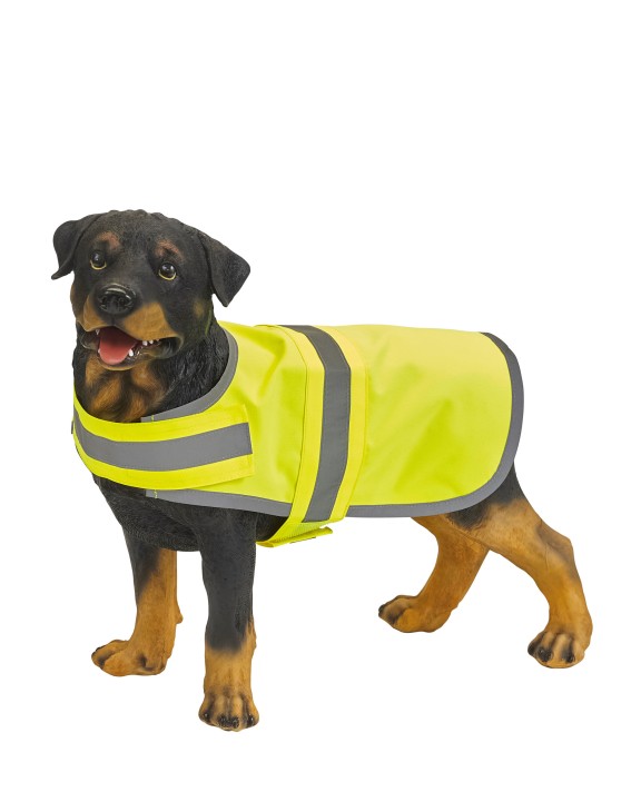 YOKO YOKO Hundeweste in Warnfarbe Accessoire personalisierbar