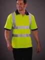Polos à personnaliser YOKO Polo manches courtes haute visibilité 