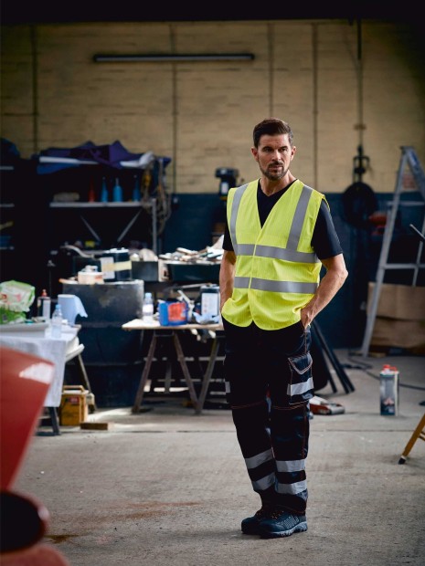 Gilets de sécurité à personnaliser YOKO Gilet haute visibilité, LSF (chaleur et flamme) & antistatique 