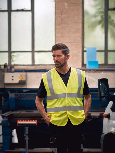 Gilets de sécurité à personnaliser YOKO Gilet haute visibilité, LSF (chaleur et flamme) & antistatique 