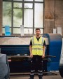 YOKO High visibility, anti-static and flame retardant waiscoast Warnweste personalisierbar