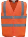YOKO Gilet haute visibilité, LSF (chaleur et flamme) & antistatique HI VIS ORANGE personnalisable
