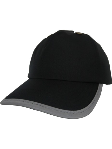 YOKO Casquette de protection 5 panneaux noir personnalisable