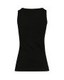 T-shirt BUILD YOUR BRAND Ladies Merch Top voor bedrukking &amp; borduring