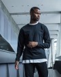 T-shirt personnalisable BUILD YOUR BRAND LONG SLEEVE WITH CUFFRIB