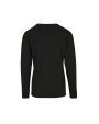 T-shirt personnalisable BUILD YOUR BRAND LONG SLEEVE WITH CUFFRIB