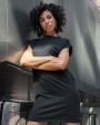 Robe personnalisable BUILD YOUR BRAND LADIES TURTLE EXTENDED SHOULDER DRESS