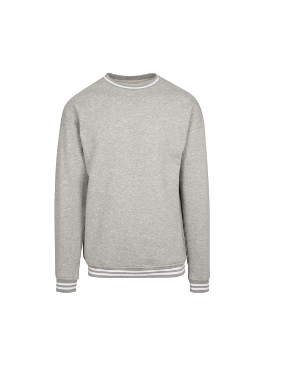 BUILD YOUR BRAND COLLEGE SWEAT CREW Sweatshirt personalisierbar